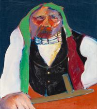 Indian with Peace Pipe