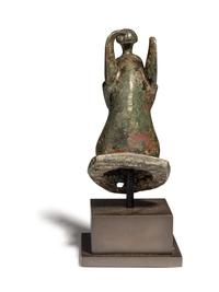 A Greek Bronze Griffin Protome