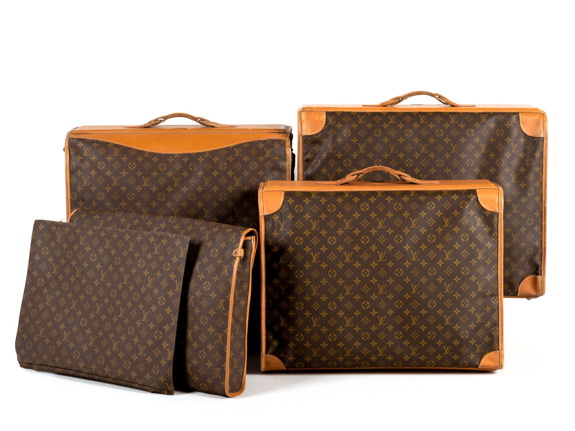 Five Pieces of Louis Vuitton Luggage