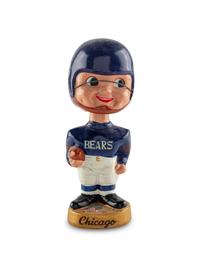 A Group of Seven Vintage NFL Bobblehead Nodder Figures