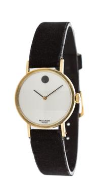 A 14 Karat Yellow Gold Museum Wristwatch, Movado,