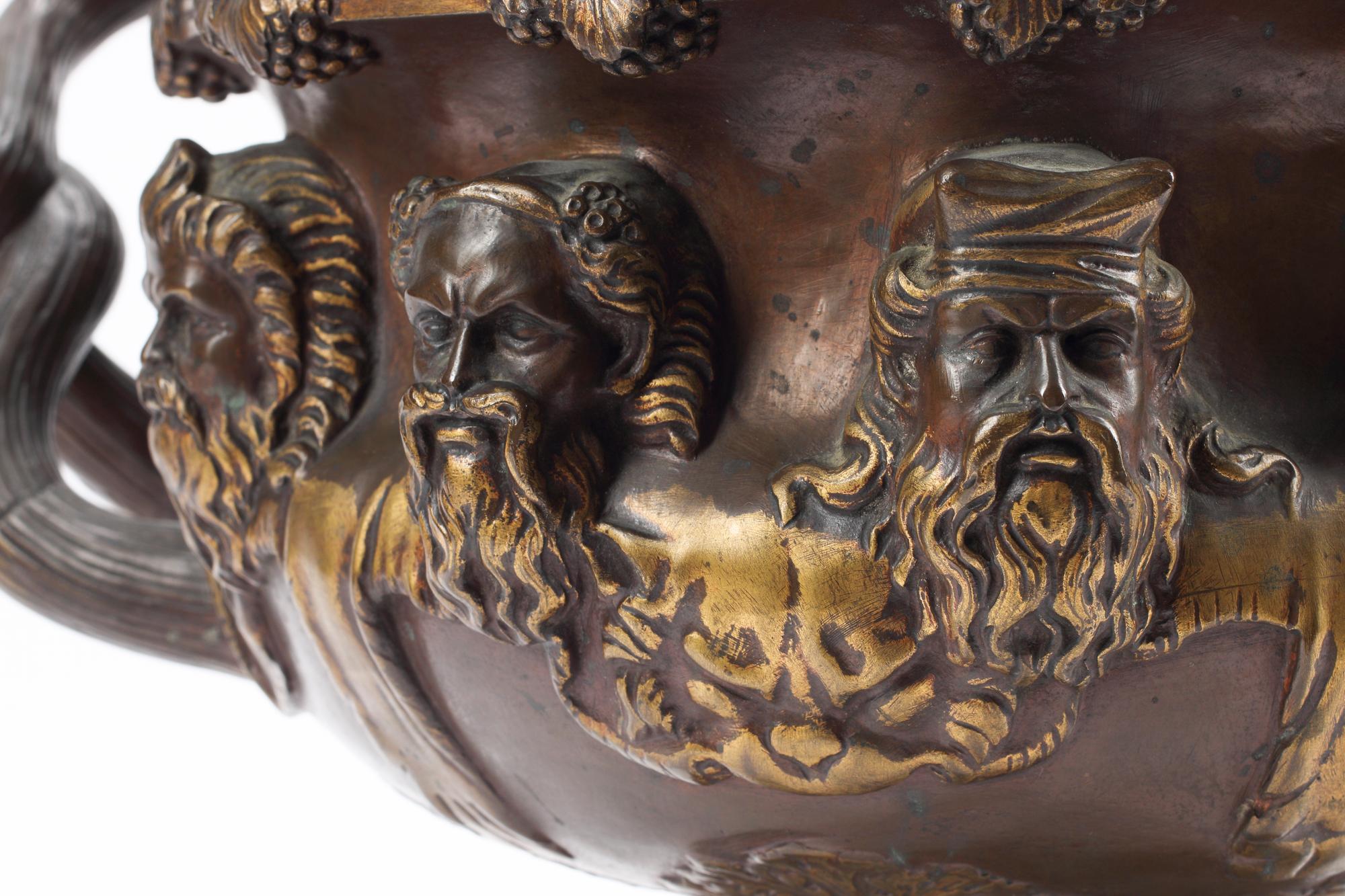 A French Bronze Model of the Warwick Vase