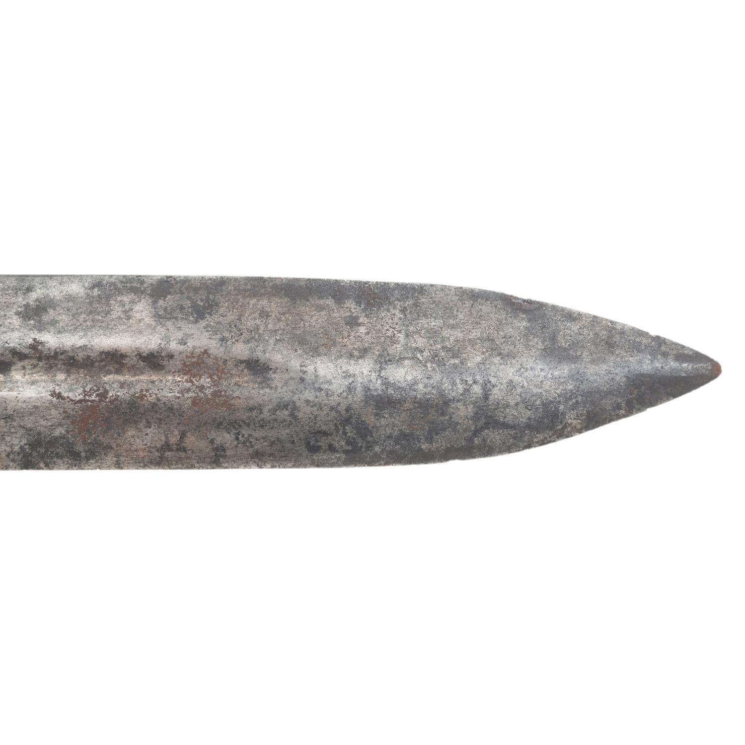 Confederate "CS and Star" Short Sword with Scabbard