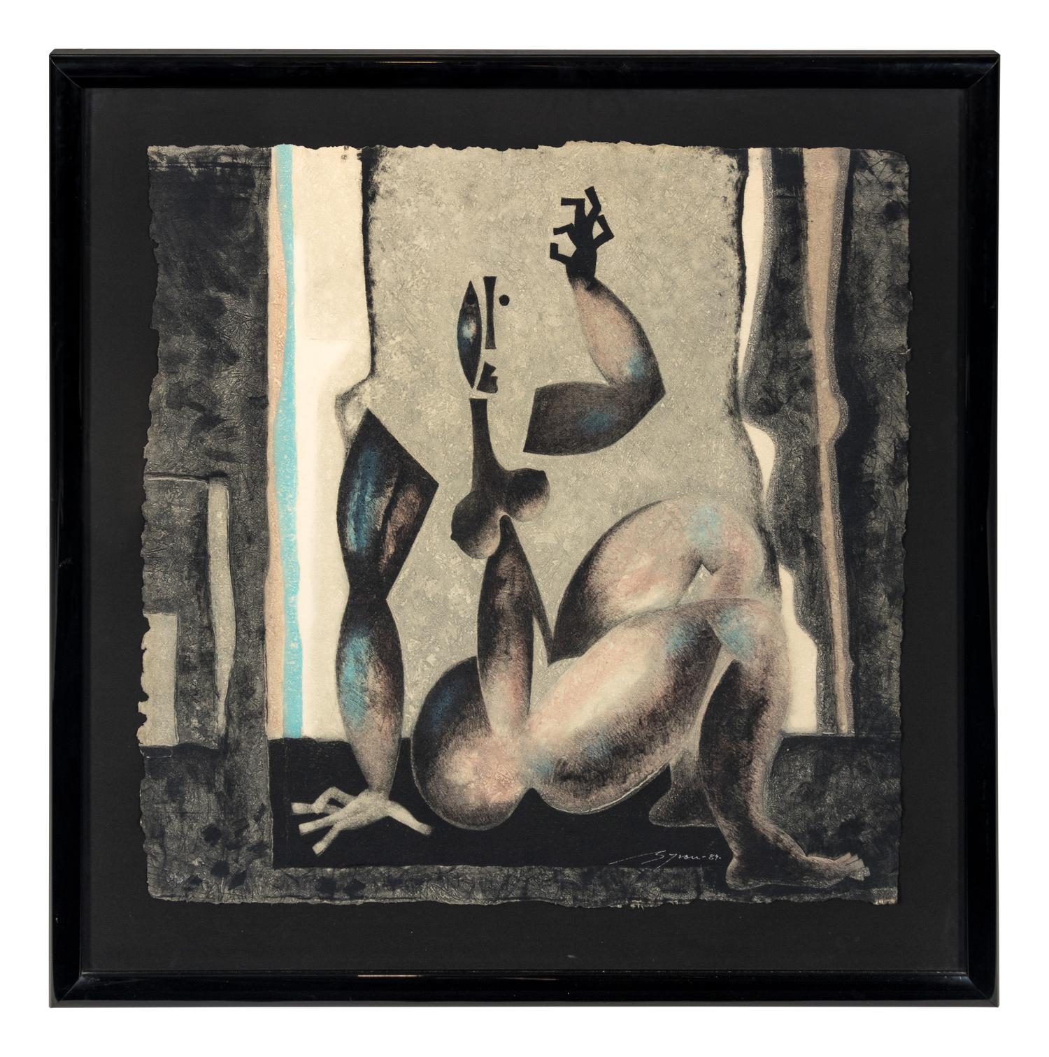 Abstract Figure of a Woman