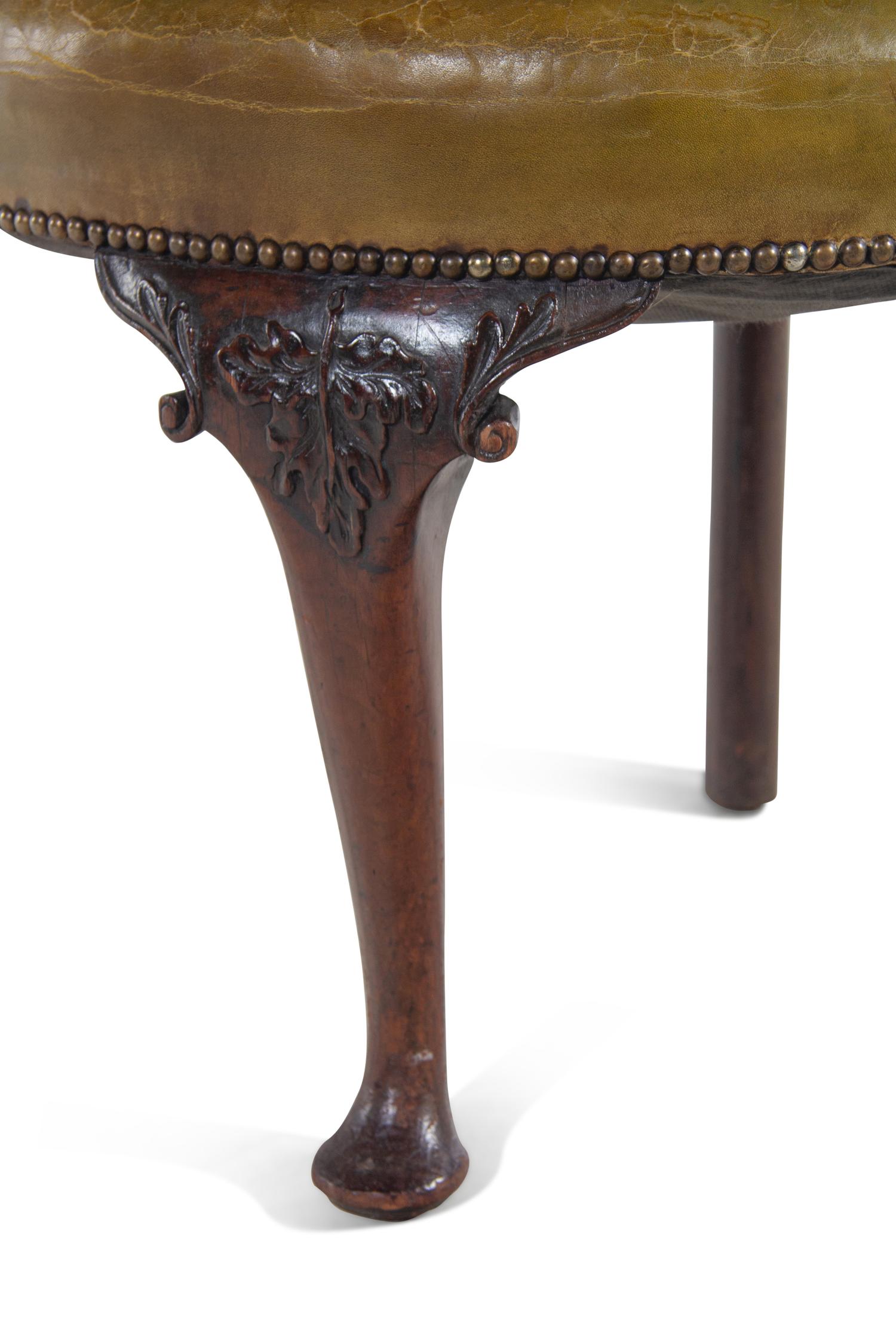 A Georgian Style Mahogany Corner Chair