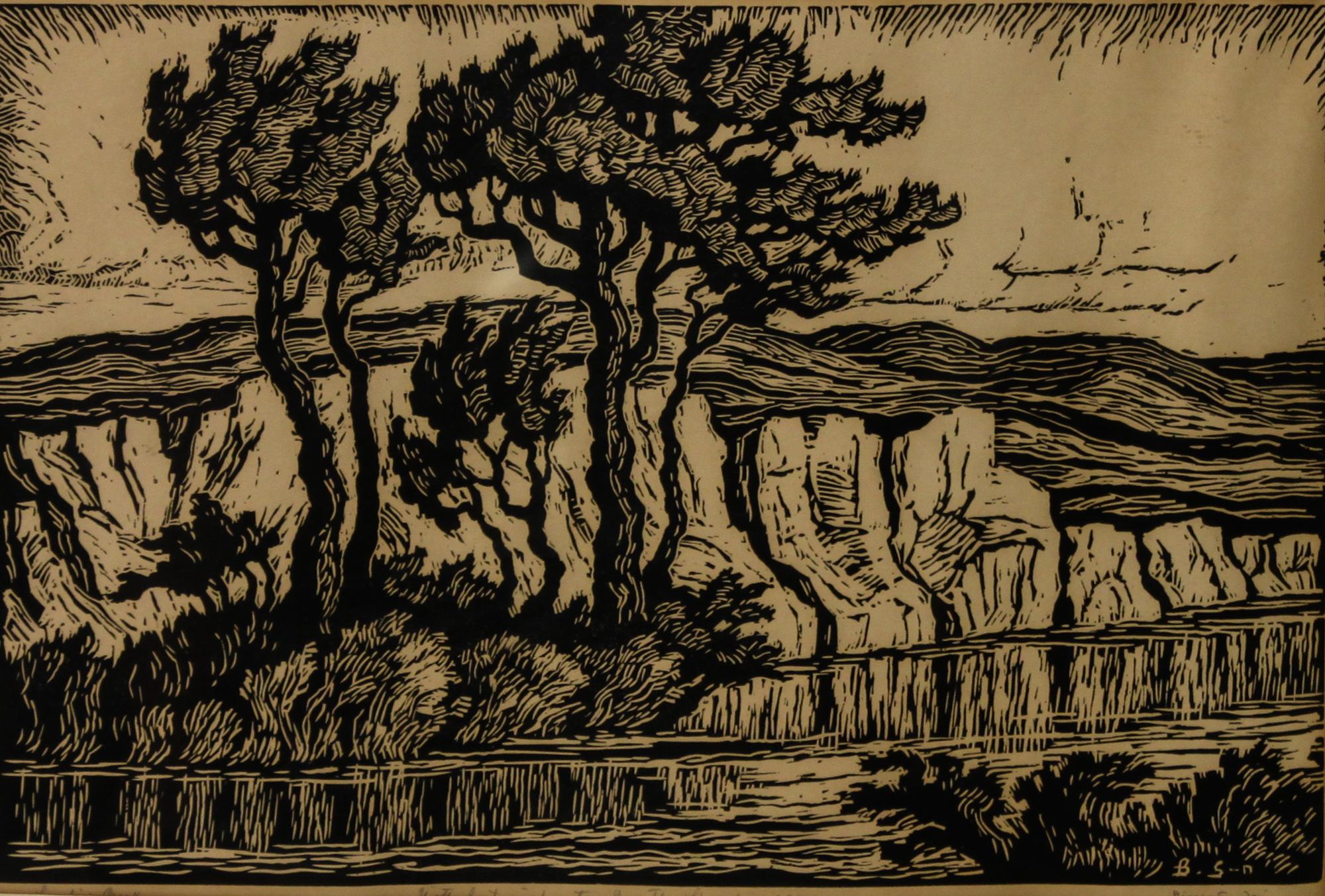 Birger Sandzen, (American, 1871-1954), Sunshine Creek