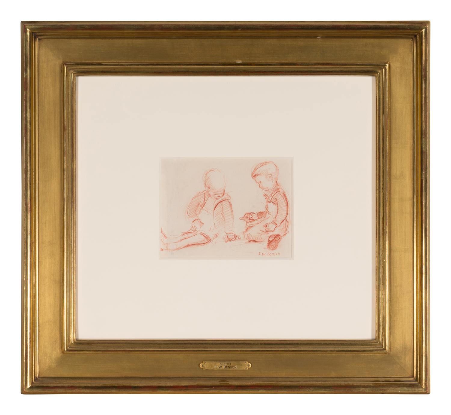 Sketch (Two Children Playing)