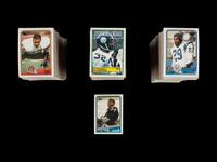 A Collection of 1980s Topps Football Complete Sets