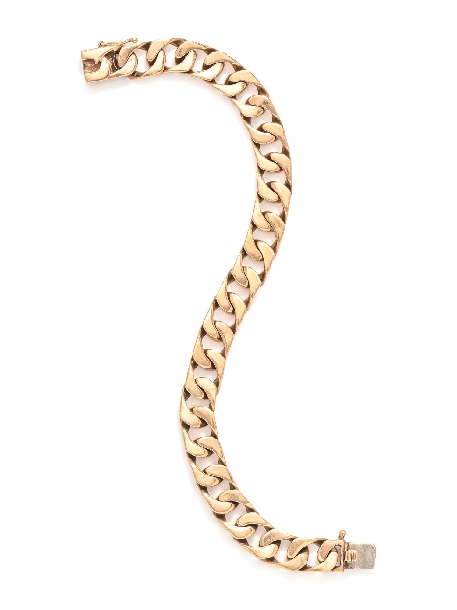 YELLOW GOLD BRACELET
