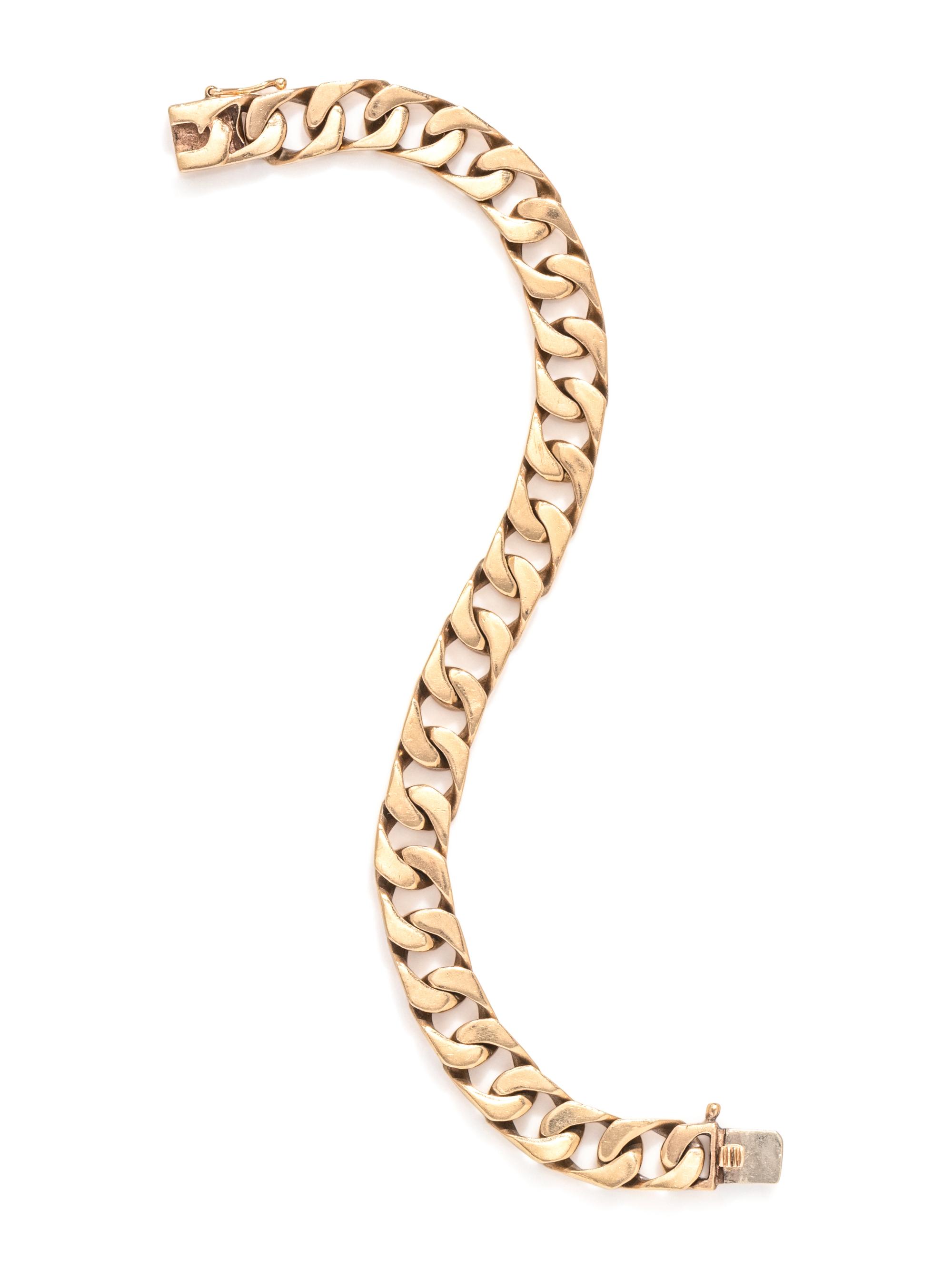 YELLOW GOLD BRACELET