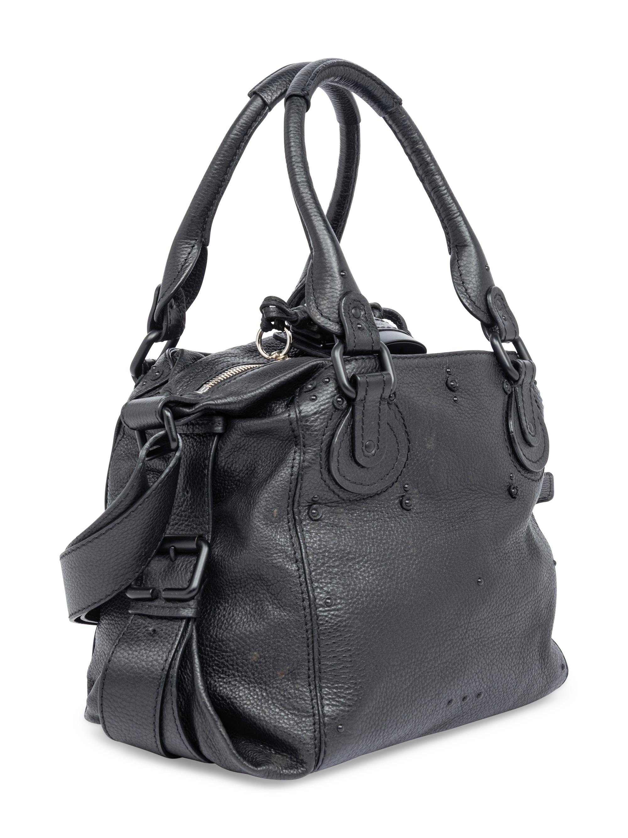 Chloé, Black Paddington Bag