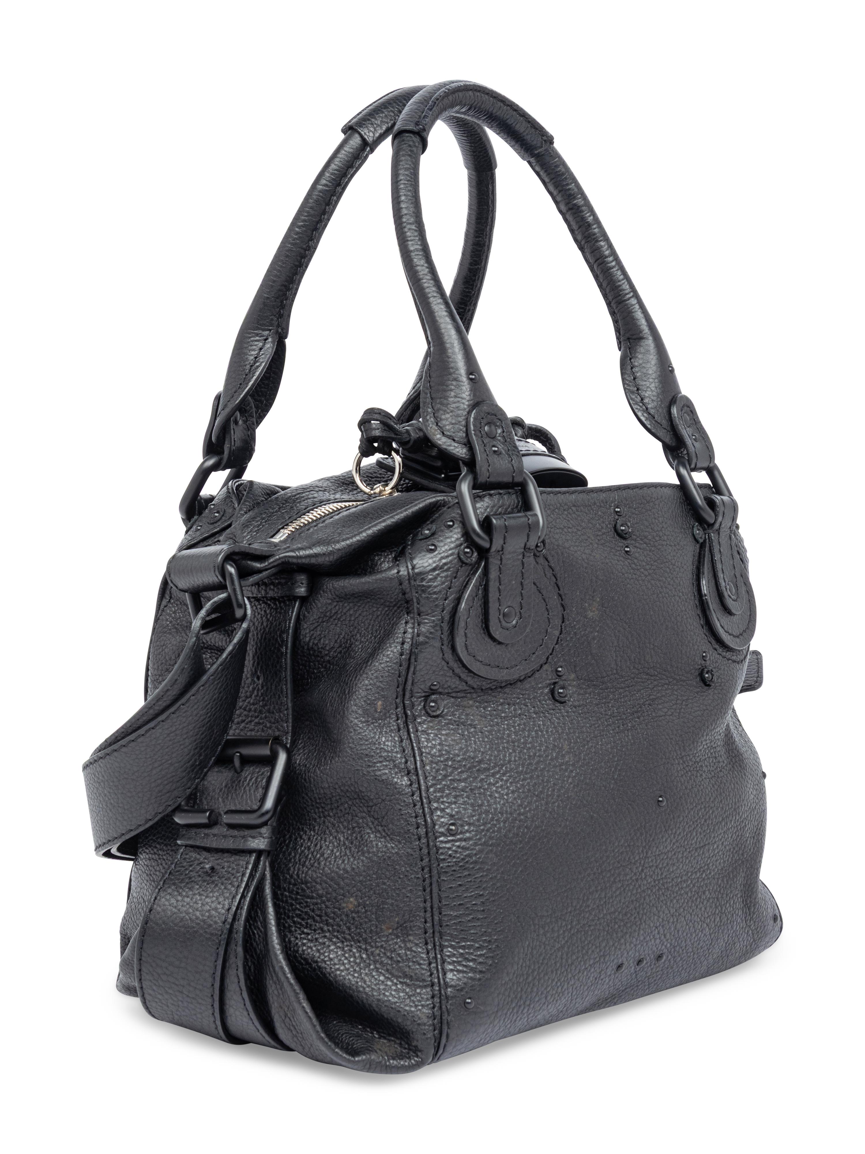 Chloé, Black Paddington Bag