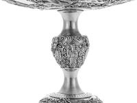 A Chinese Export Silver Tazza