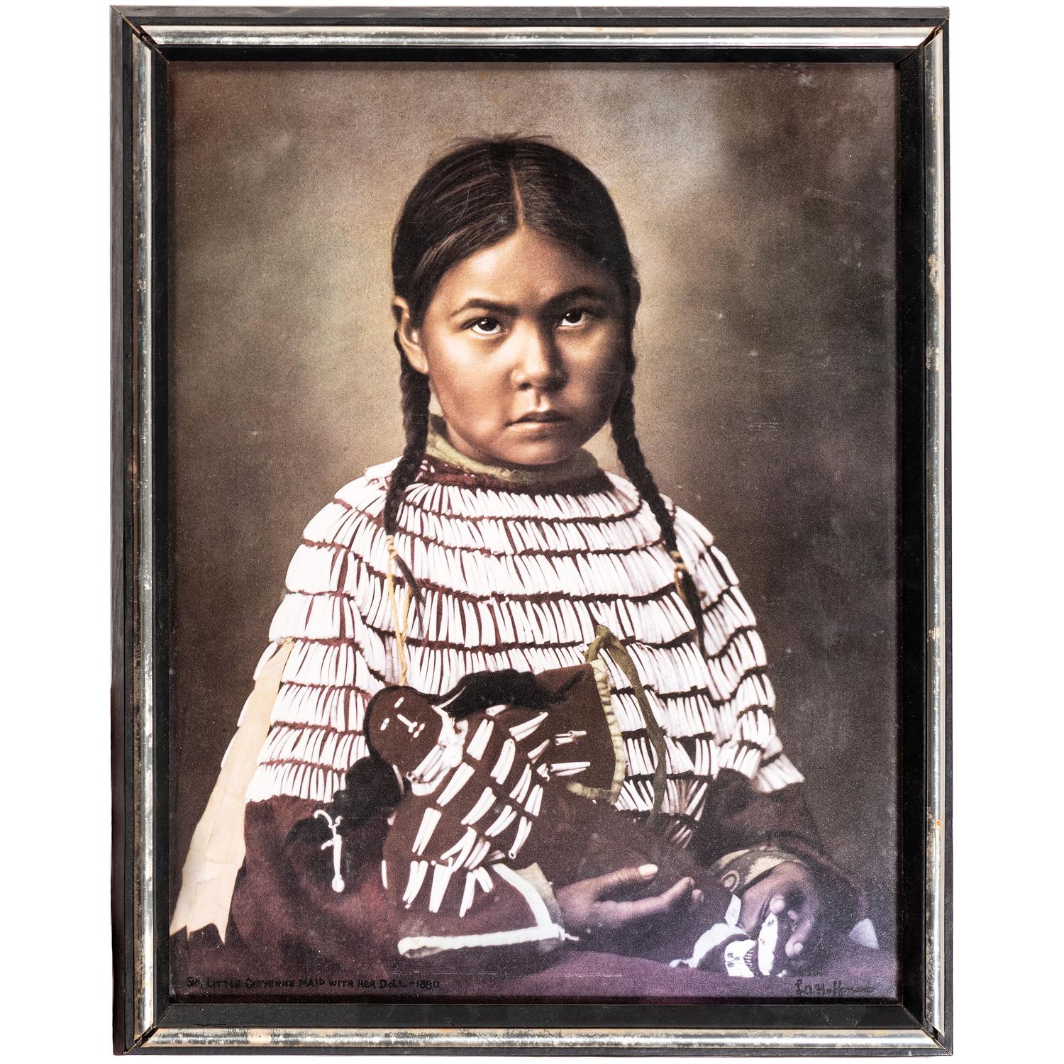 [NATIVE AMERICANS]. A group of 21 prints and photographs of Native American subjects, incl. examples by L.A. Huffman and Detroit Photographic Co.