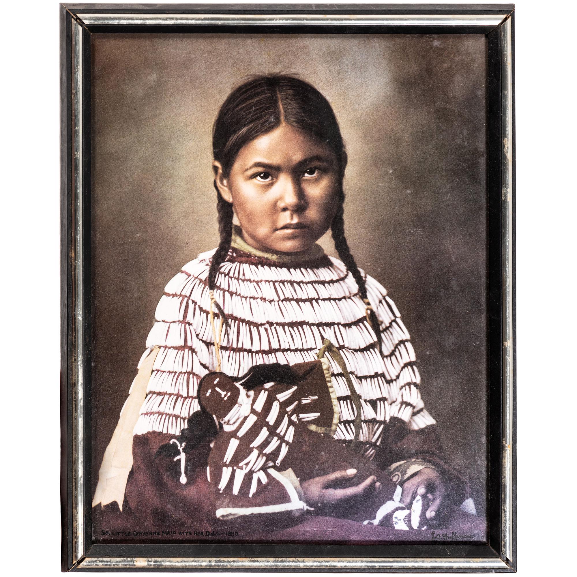 [NATIVE AMERICANS]. A group of 21 prints and photographs of Native American subjects, incl. examples by L.A. Huffman and Detroit Photographic Co.