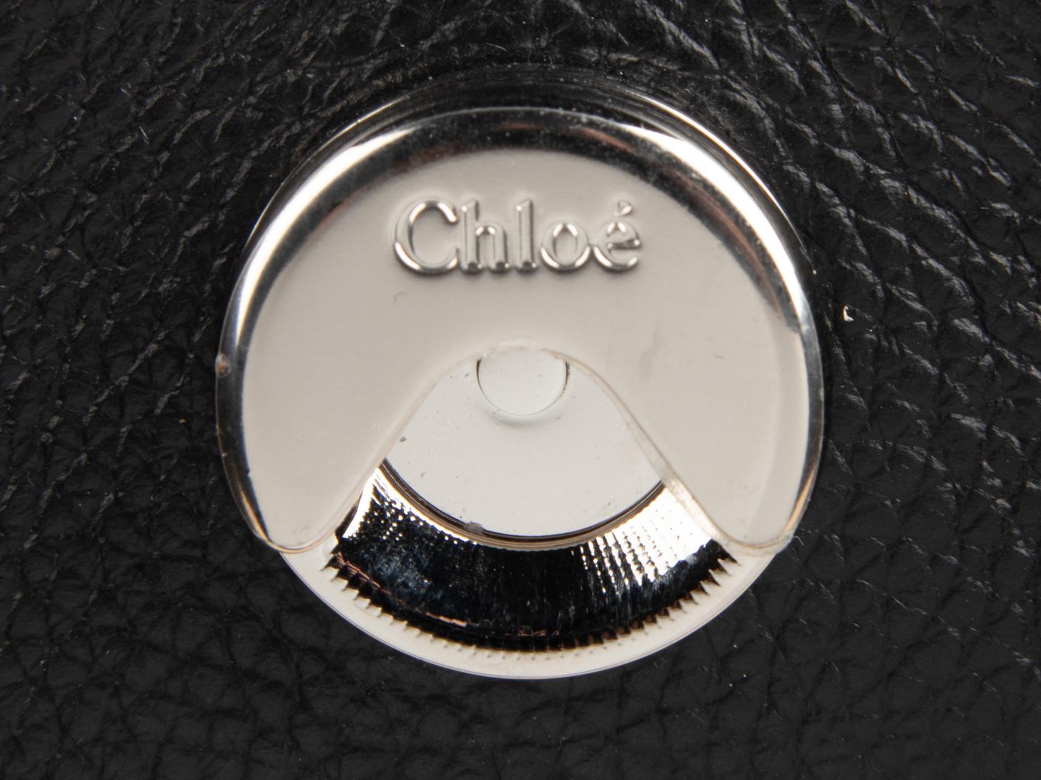 Chloé Tess Mini Black Leather