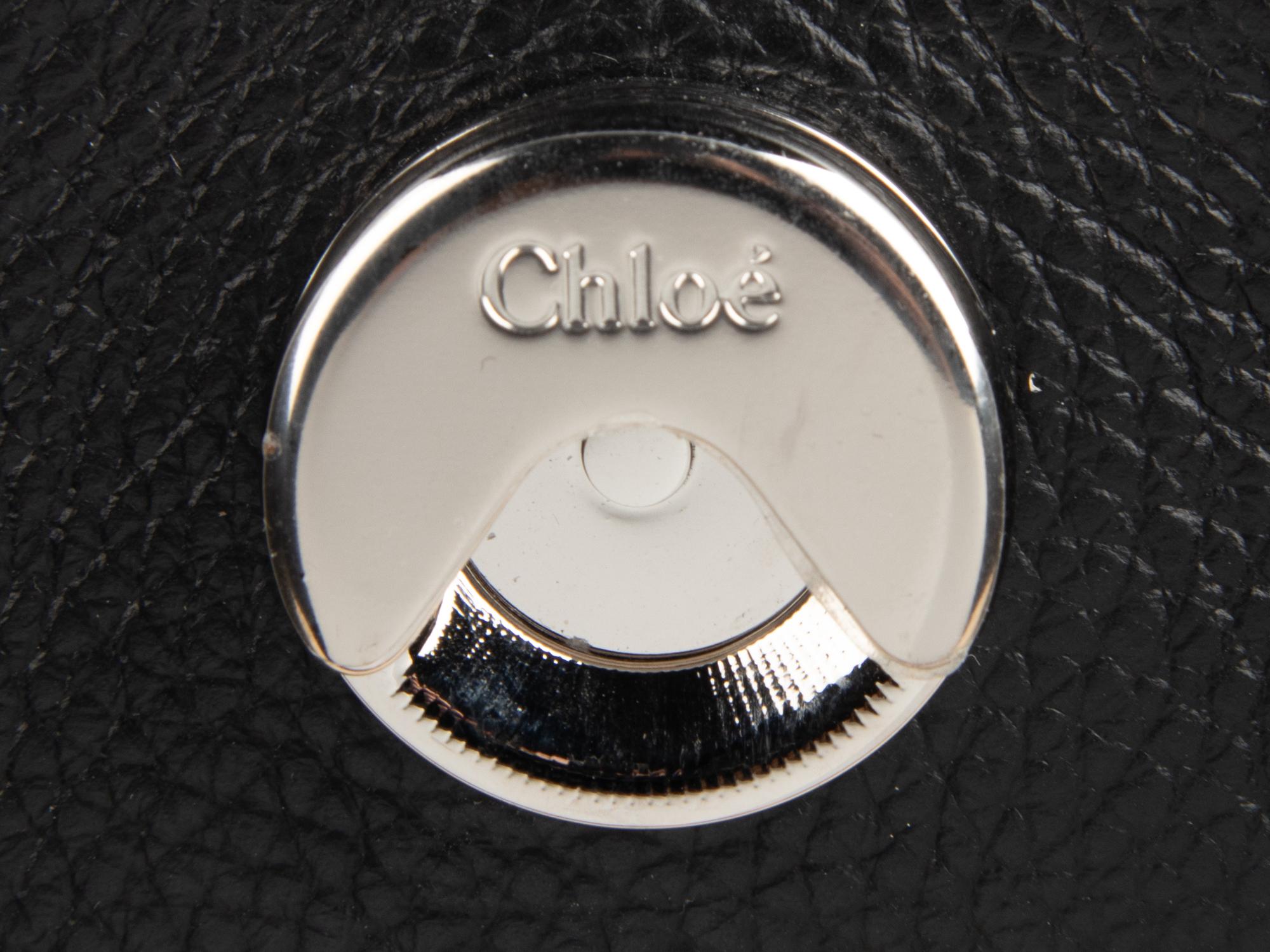Chloé Tess Mini Black Leather