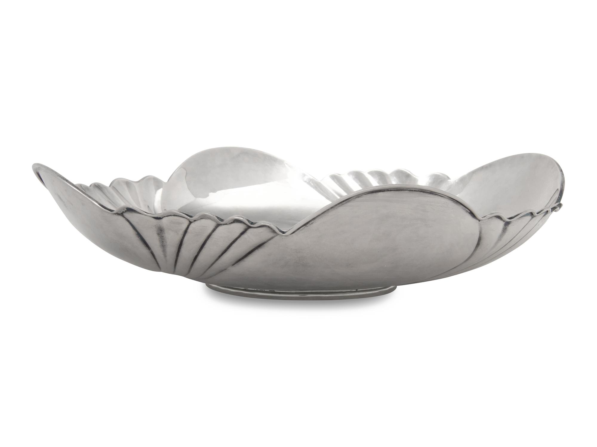 An Italian Silver Centerpiece Bowl