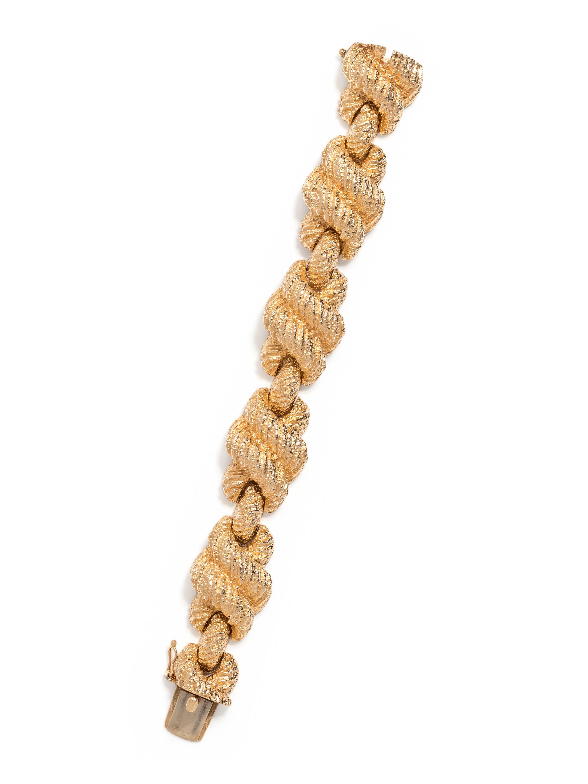 YELLOW GOLD BRACELET