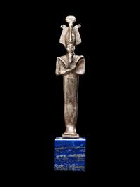 An Egyptian Silver Osiris
