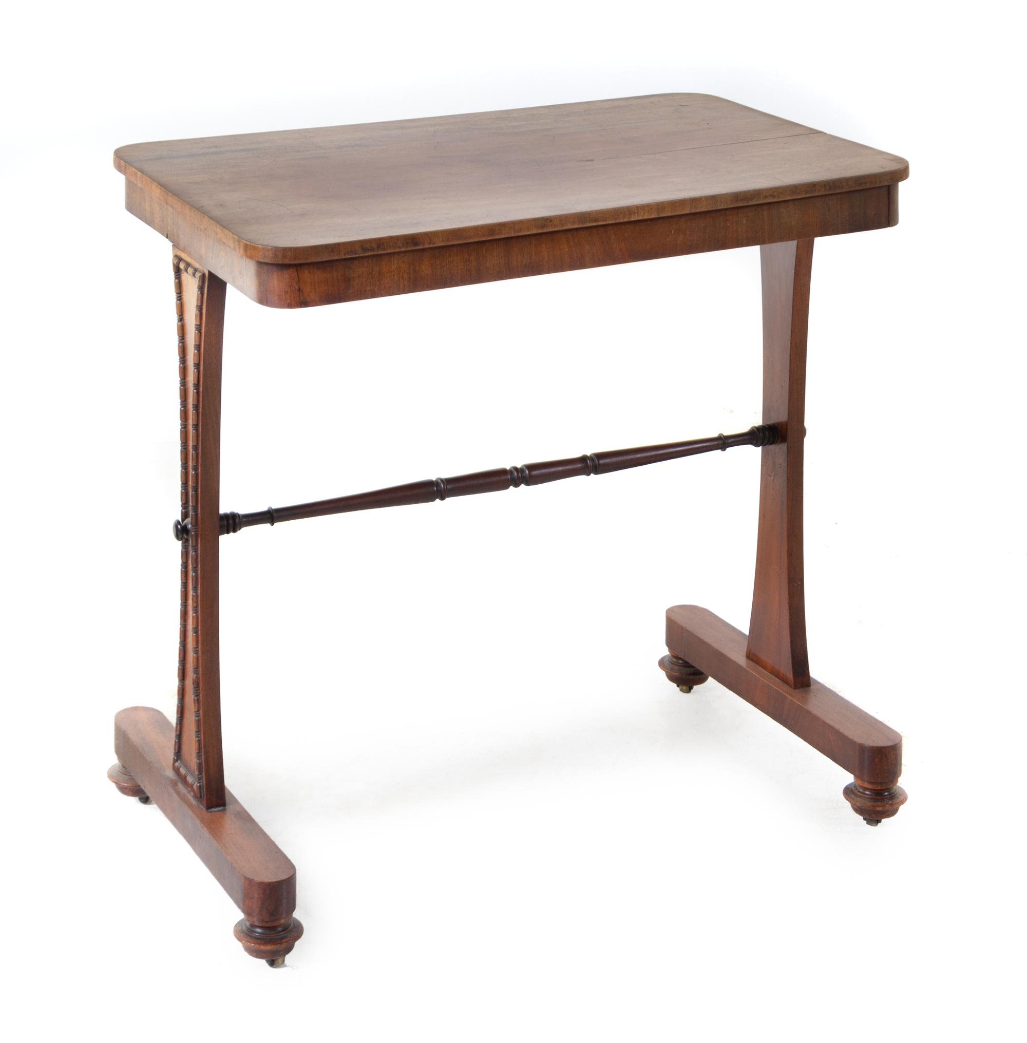 A Group of Four Carved Wood Furniture Items