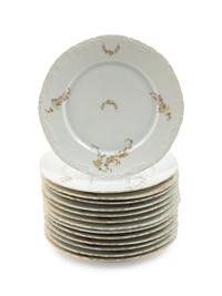 A Set of Twenty-Two German Porcelain Plates