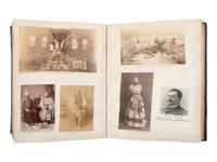 [NATIVE AMERICANS]. JUNKIN, William W. (1831-1903). A Collection of Indian Photographs and Views with Photos of a Few White Employes [ sic ] Together with Some Indian Letters and Paintings. Made by W.W. Junkin, Fairfield, Iowa. 1889-93.