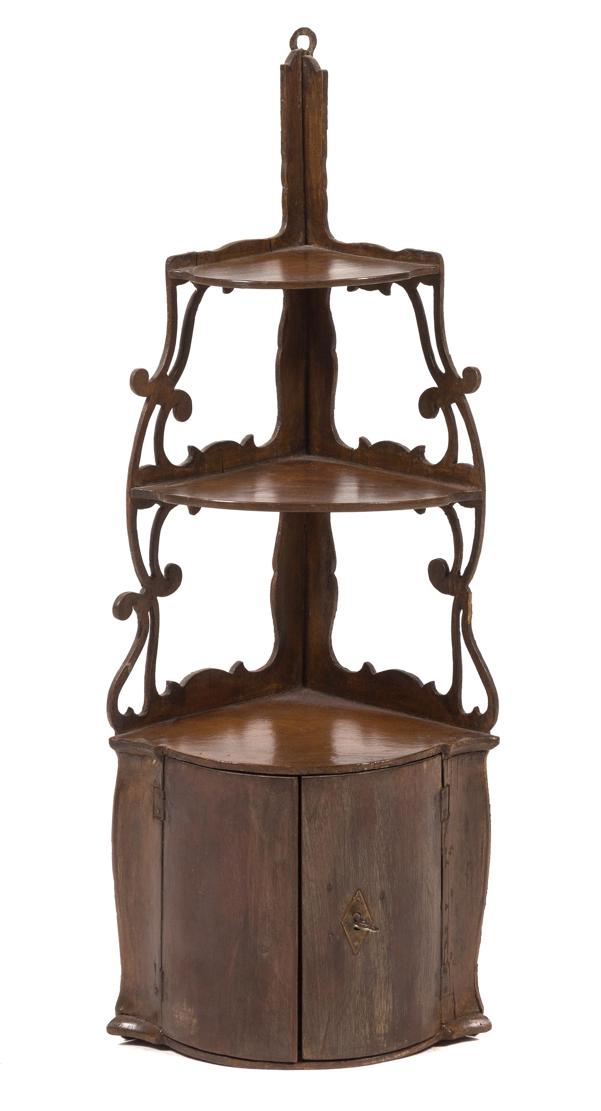 A Regency Mahogany Hanging Etagere — FIRST HALF 19TH CENTURY