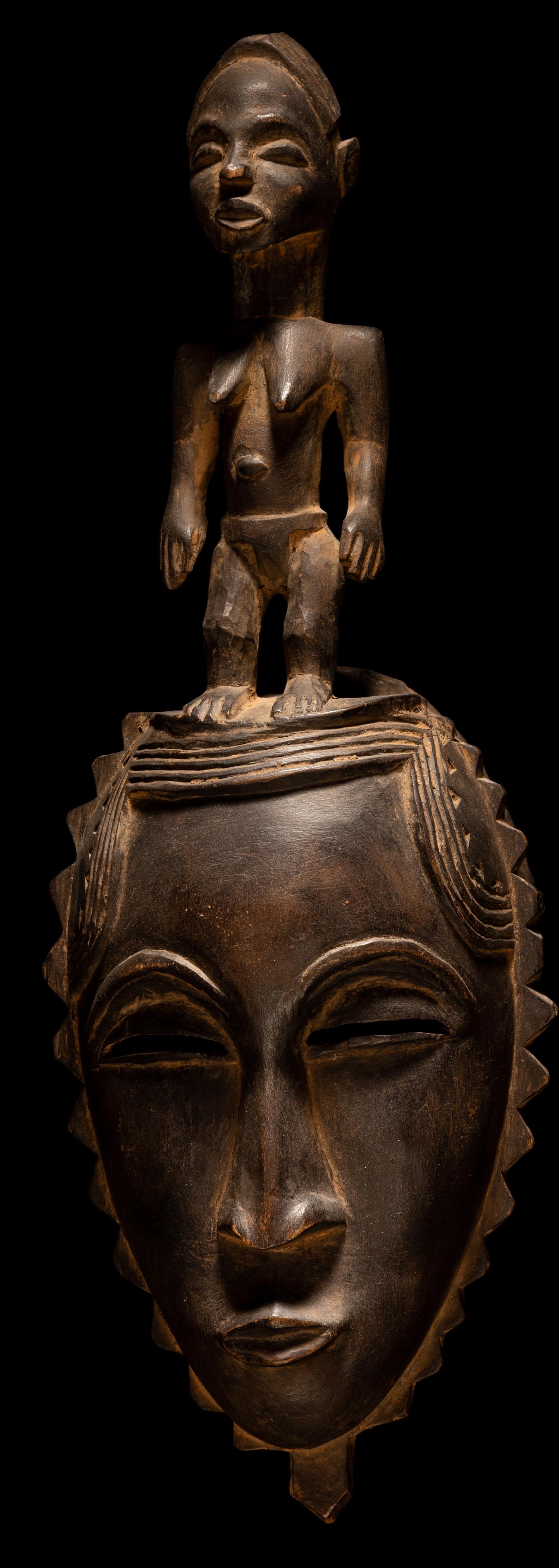 Three Yaure Wood Masks