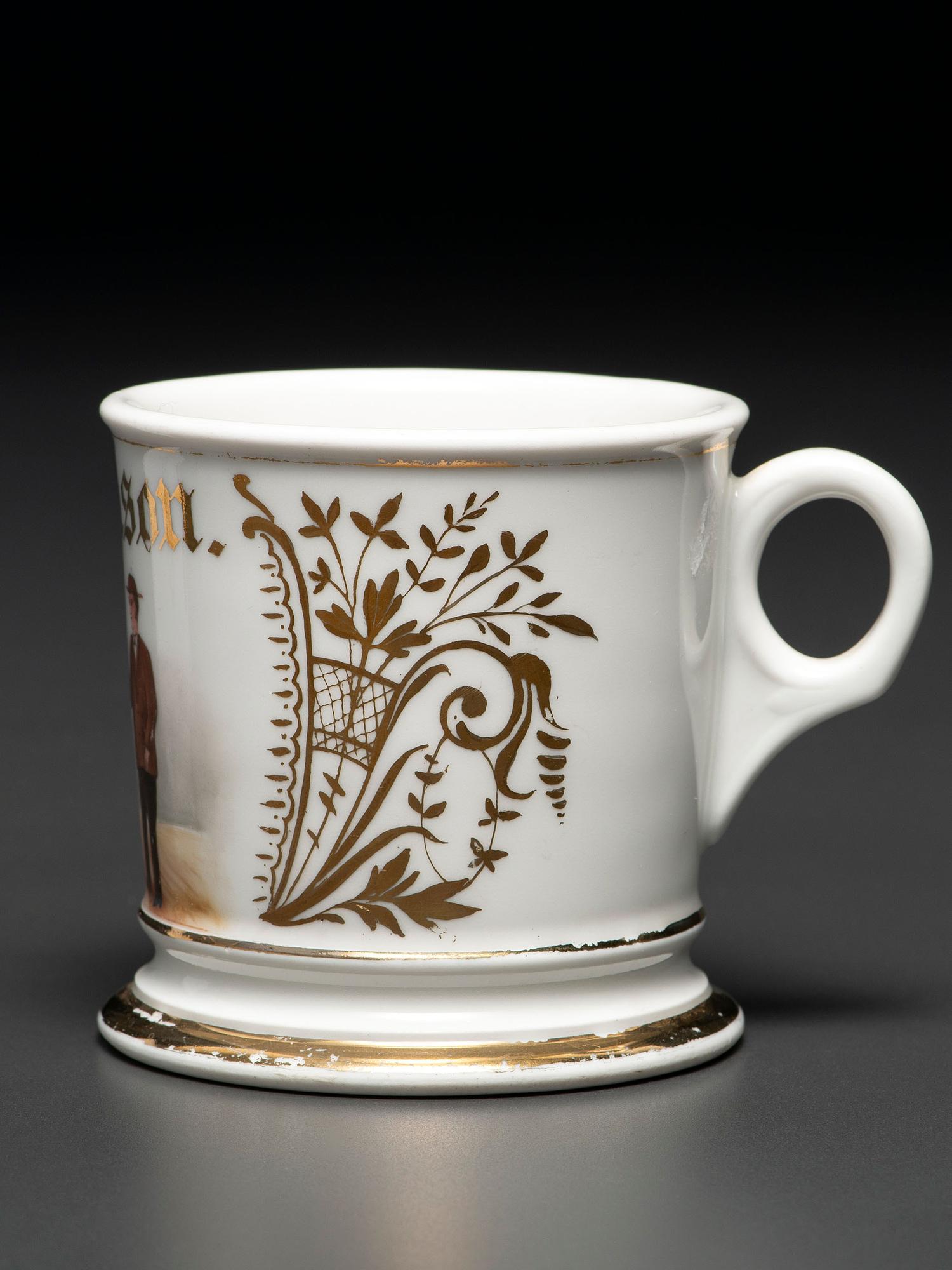 A Brewmaster's Porcelain Occupational Shaving Mug