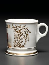 A Brewmaster's Porcelain Occupational Shaving Mug