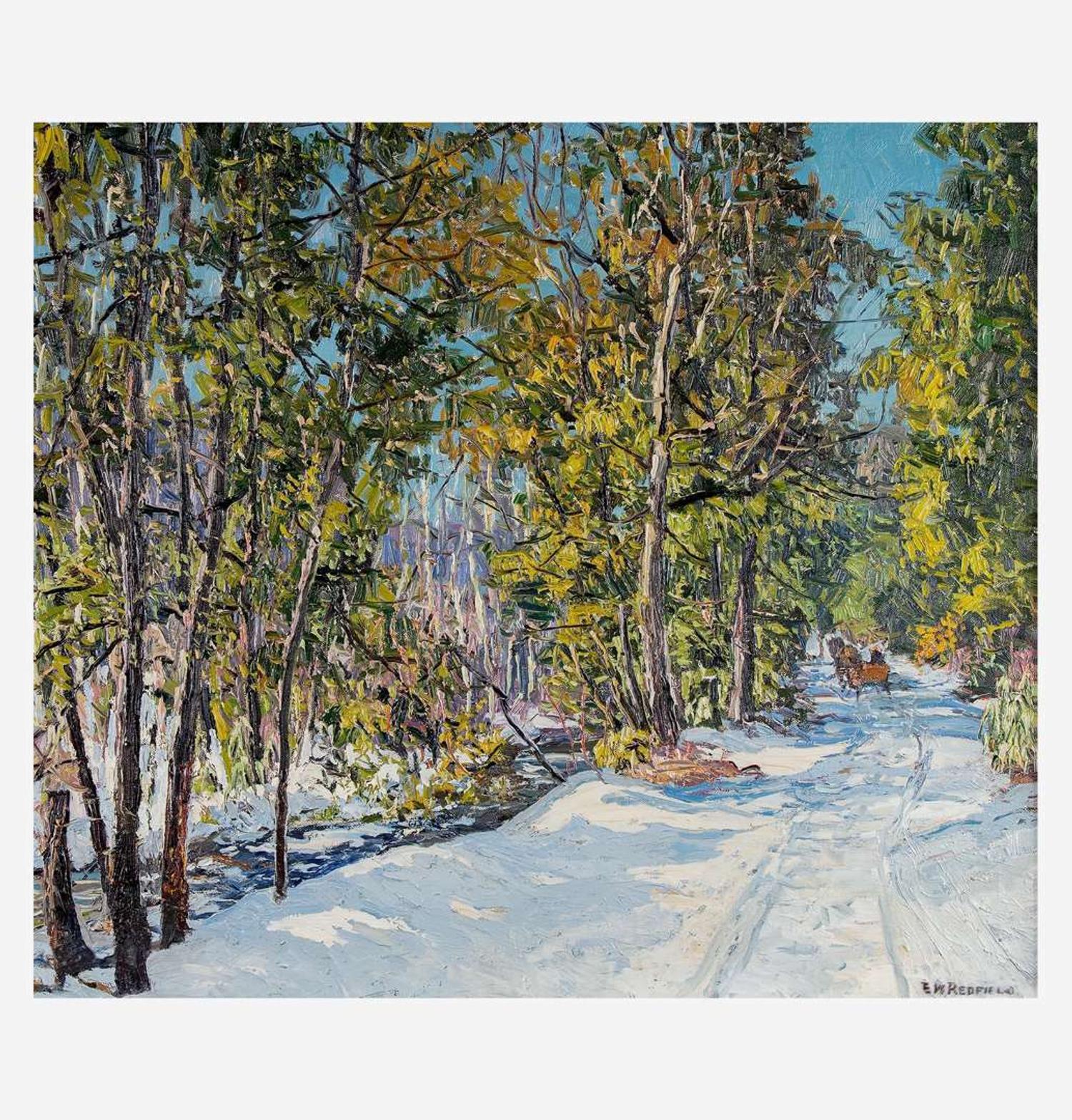Edward Willis Redfield (American, 1869–1965) Abandoned Road