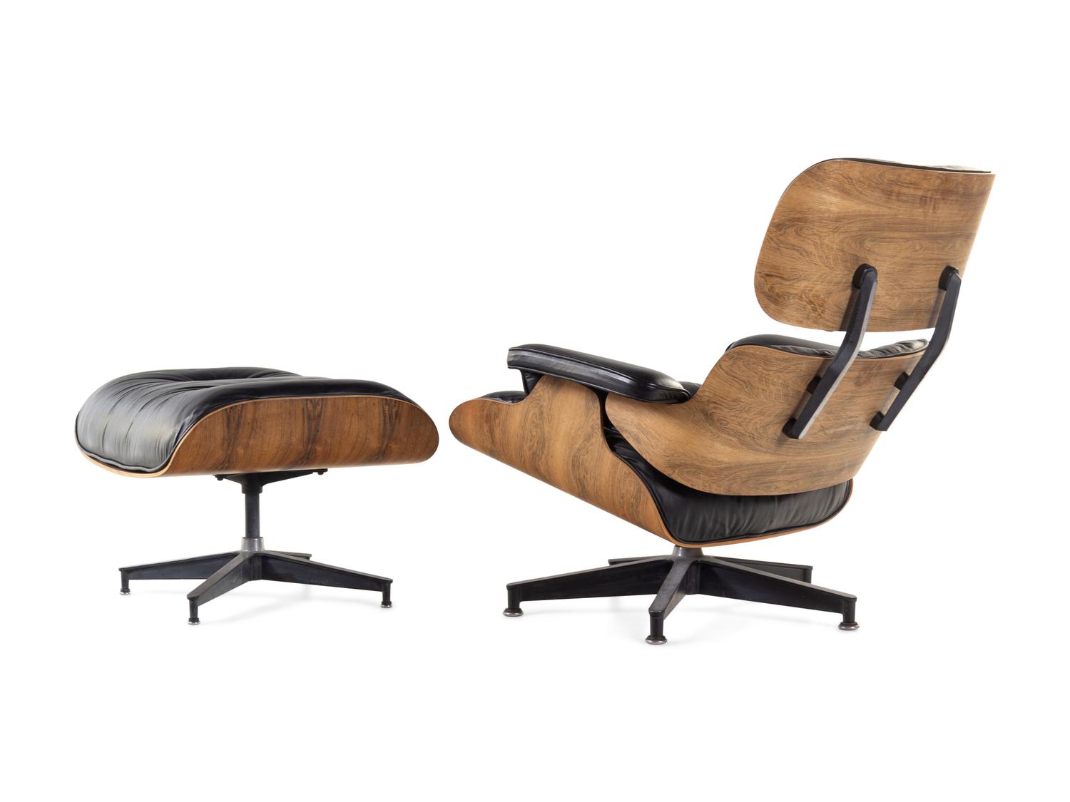 Lounge Chair and Ottoman, model 670 and model 671, Herman Miller, USA