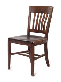 A Set of Four English Mahogany Side Chairs