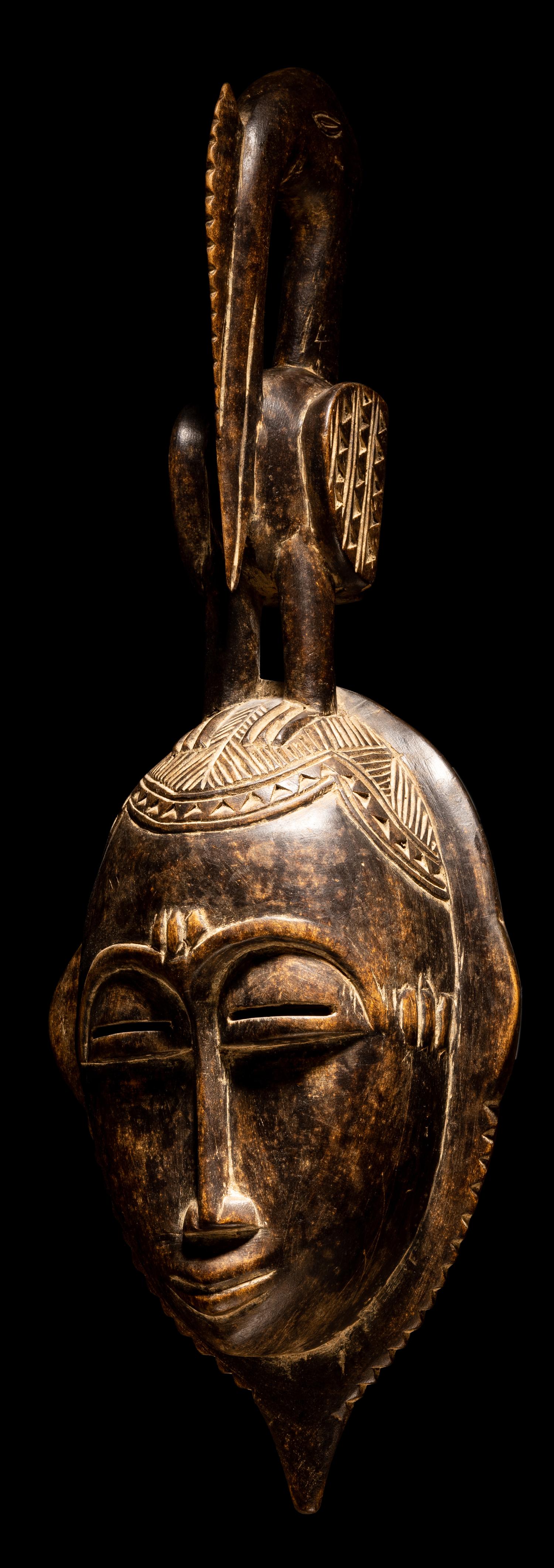 Three Yaure Wood Masks
