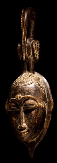 Three Yaure Wood Masks