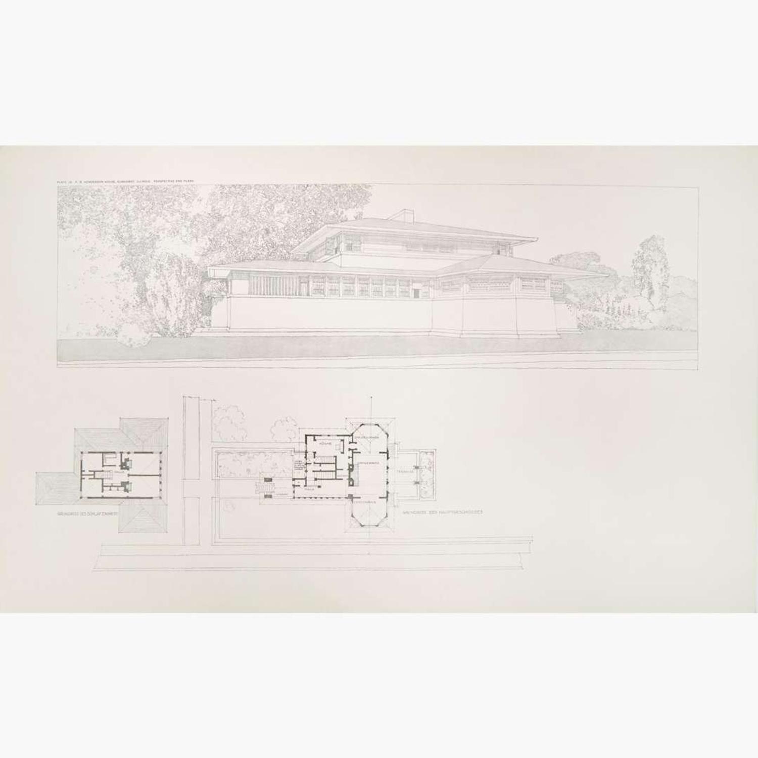 [Architecture] Wright, Frank Lloyd Buildings Plans and Designs