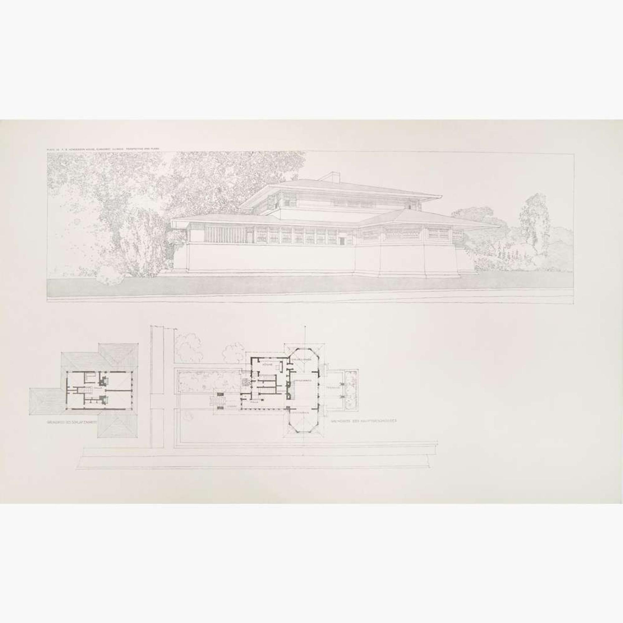 [Architecture] Wright, Frank Lloyd Buildings Plans and Designs