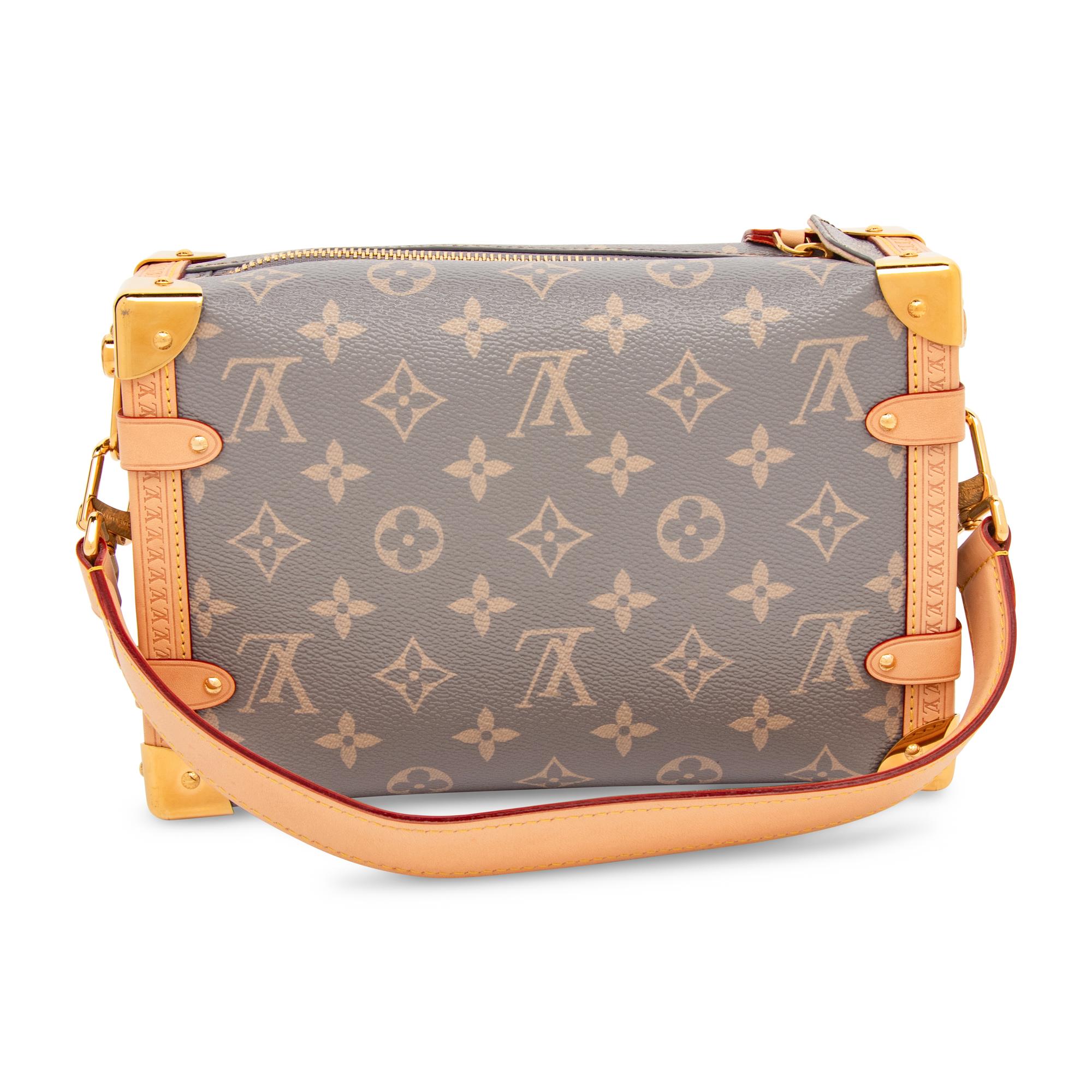LOUIS VUITTON, MONOGRAM SIDE TRUNK MM BAG