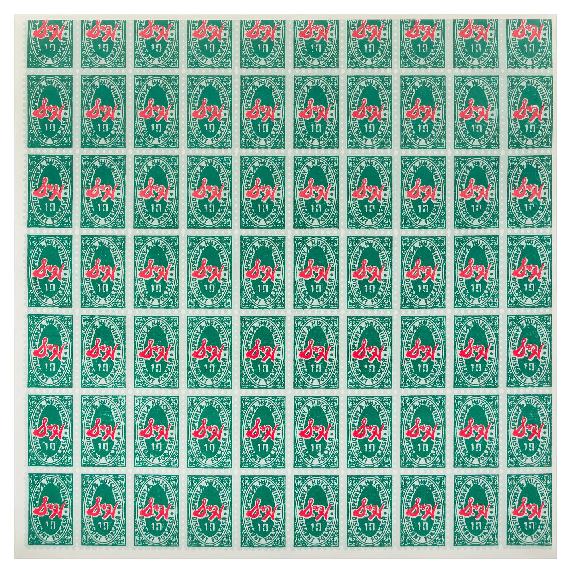 Andy Warhol, (American, 1928-1987), S&H Green Stamps, 1965