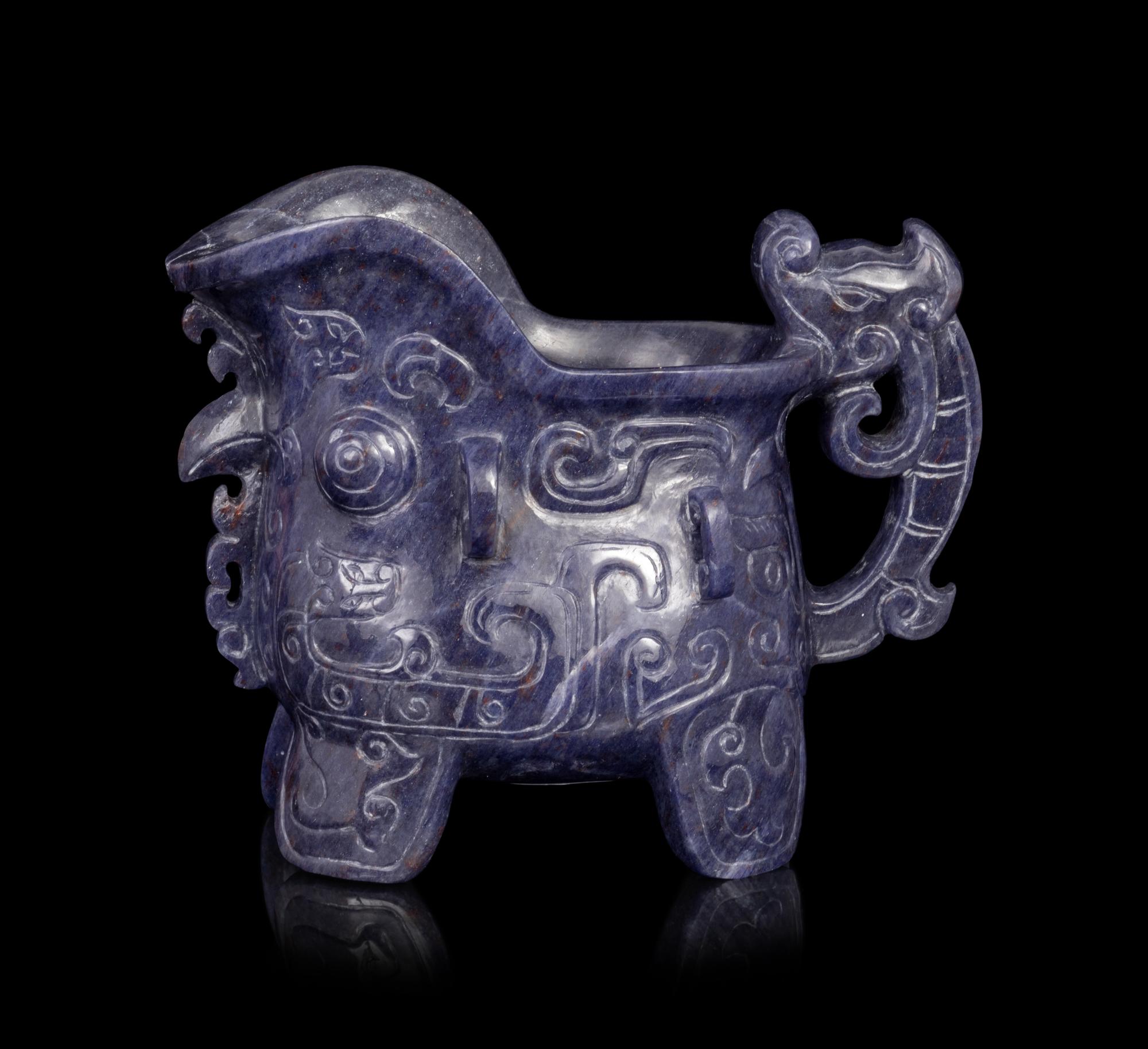 Three Chinese Hardstone Carvings