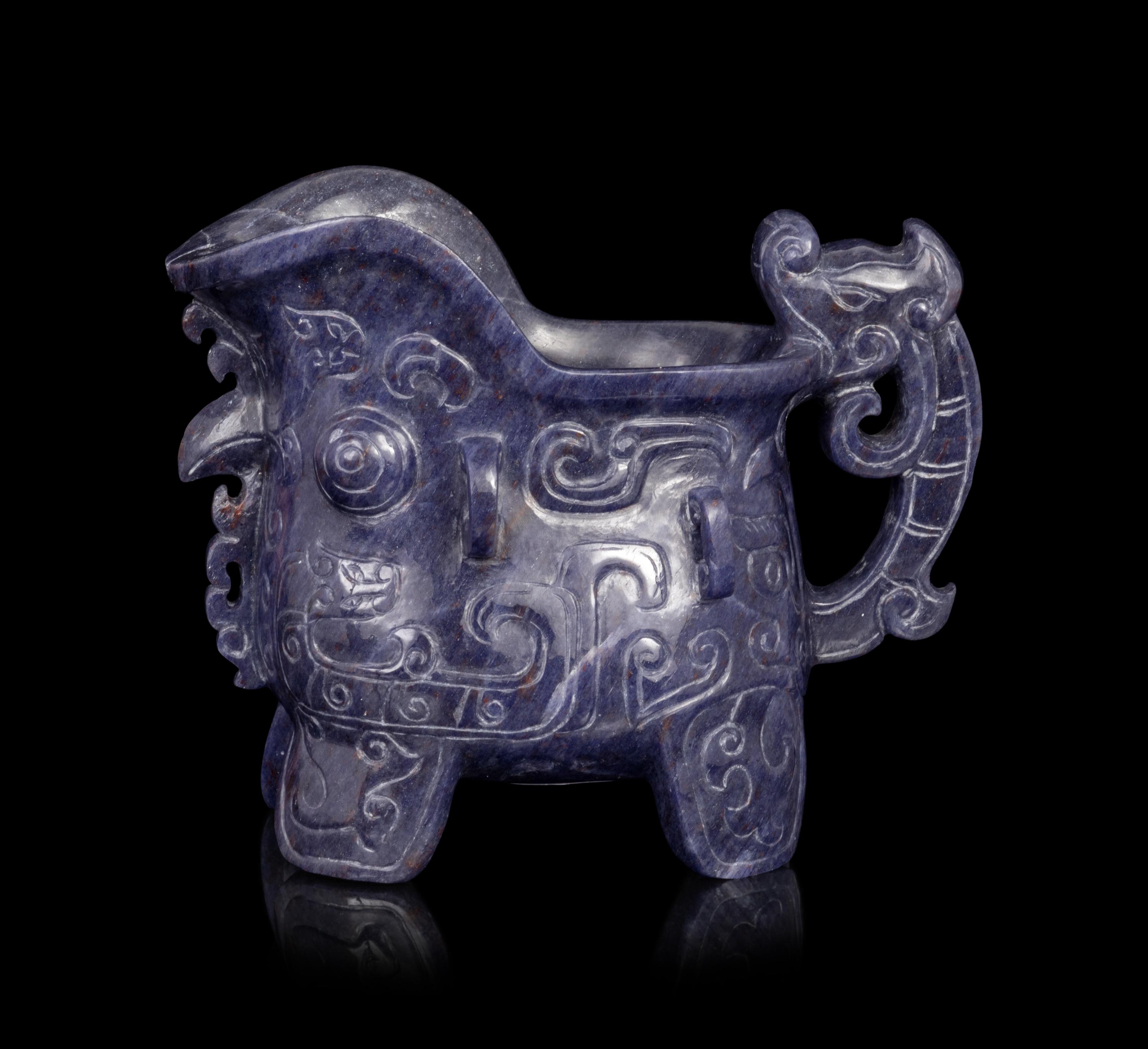 Three Chinese Hardstone Carvings