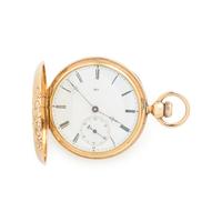 ELGIN, YELLOW GOLD POCKET WATCH