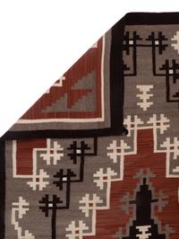 Navajo Two Grey Hills Weaving / Rug