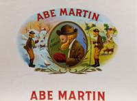 A Collection of Printed and Embossed Cigar Box Paper Labels and Advertising Cards