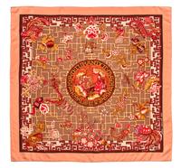 An Hermes 90cm Silk Scarf, 36"x36".