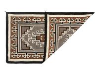 Navajo Two Grey Hills Weaving / Rug