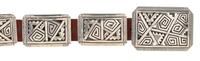 Sterling Silver Concha Belt Lot is located and will ship from Denver, Colorado.
