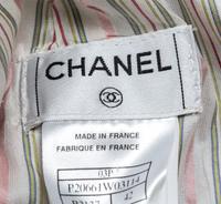 A Chanel Multicolor Tweed Suit Ensemble, Size 42.