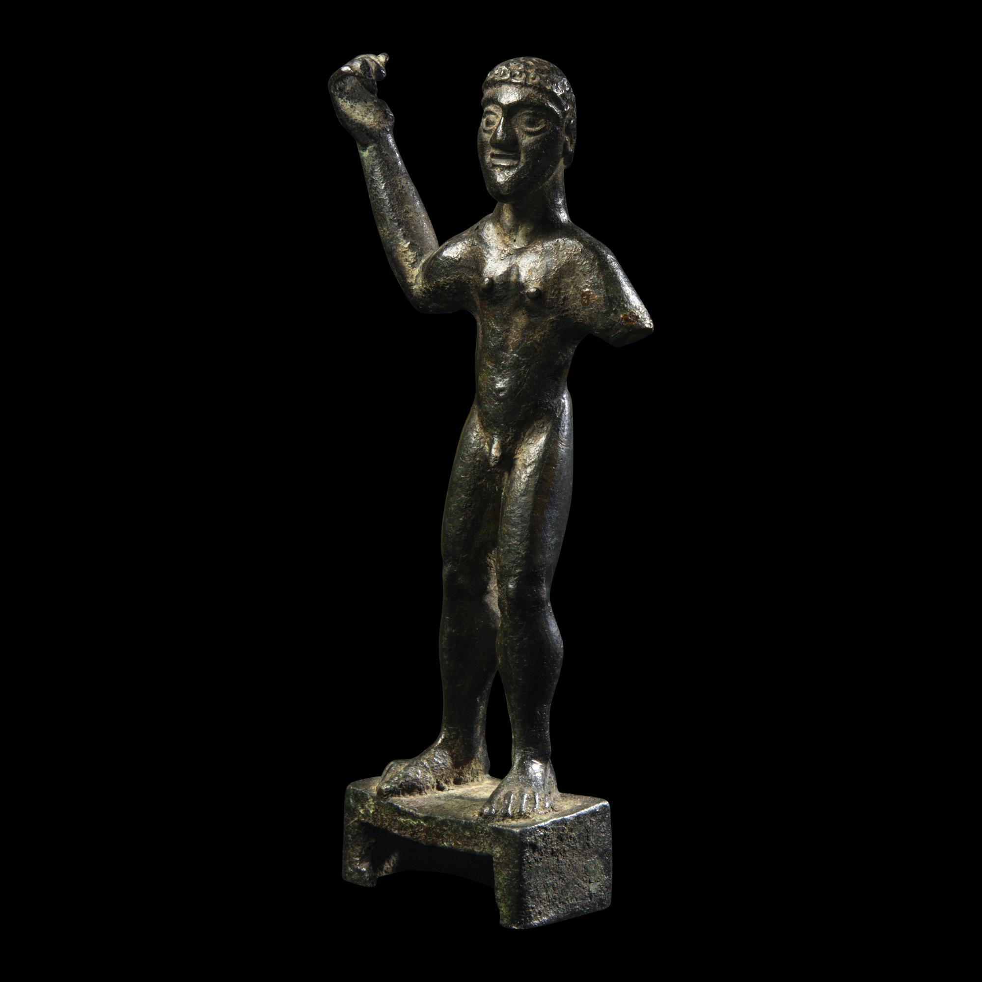 A Romano-Celtic Bronze Figure